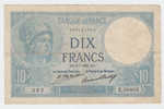 FRANCE 10 FRANCS 1927 P 73d  73 D - 10 F 1916-1942 ''Minerve''