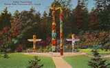 Vancouver British Columbia Canada - Stanley Park - Indian Totems Indiens - Neuve - 2 Scans - Vancouver