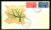 EUROPA Italie S/FDC Illustré - 1962