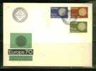 EUROPA Portugal S/FDC Illustré - 1970