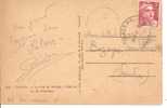 Ny&t 806     CP    CAD HOROPLAN SALERS    Vers  BAZOGE EN PAREDES Le   18 JUILLET 1947 - Lettres & Documents