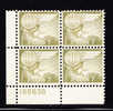 T)1958,CANAL ZONE,SCN C28,B4,GLOBE AND WING,MNH,WITH BORDER SHEET. - Kanalzone