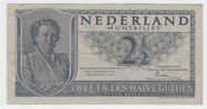 Netherlands 2 1/2 Gulden 1945 P 73 - 2 1/2 Gulden