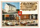 Lamor-Baden (56) : 4 Vues De L'Hôtel Restaurant Du Centre  Env 1980 (animée). - Larmor-Plage