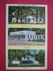 Jessup Ga -- Waverly Ga  Multi View Island Grove Tourist Court     Linen-------(ref 123) - Other & Unclassified