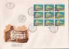 1990 Jugoslawien  Sheet Mi. 2414-5 FDC Europa - 1990