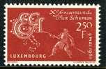 1960 Luxembourg Complete MNH Set Of 1 Stamp " Schuman  " Europa Sympathy Issue " - Neufs