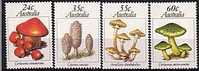 Australie Australia 1981 Yvertn° 742-45 *** MNH Cote 5 Euro Flore Champignons - Nuevos