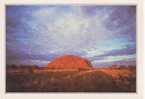 AUSTRALIE -  MONOLITHE D´AYERS ROCK - SCAN VERSO - DOS DIVISE - Uluru & The Olgas