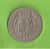 GREECE - GRECIA  10 DRACME 1968 - Griekenland