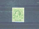 TURKS AND CAICOS ISLANDS - 1922  George V   1/2d  MM - Turks E Caicos