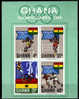 GHANA   BF 33  * *  NON DENTELE ( Cote 7e )  Jo 1968   Football  Soccer Fussball Boxe Course De Haies - Nuovi