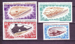 New Caledonia 1968 MiNr. 458 - 461  Neukaledonien Shells (I) 4v  MNH** 40,00 € - Coneshells