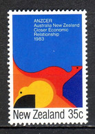 New Zealand 1983 MiNr. 863  Neuseeland Economic Relations With Australia 1v MNH** 0,80 € - Ungebraucht