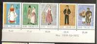 Finland1972: Michel701-14 COSTUMES Strip Mnh** - Unused Stamps