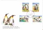 FDC 2006 Cute Animal - King Penguin Stamps Bird Fauna Iceberg Ocean Antarctic Swimming Diving - Fauna Antártica