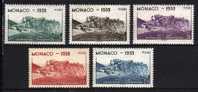 Monaco N° 195 / 199 Neufs Avec Charnière * - Unused Stamps