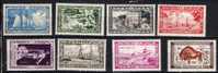 Monaco N° 324 / 331 Neufs Avec Charnière * - Unused Stamps