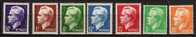 Monaco N° 344 / 350 Neufs Avec Charnière * - Unused Stamps