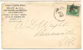 US - C/1873´s COVER From ALBANY STAMPING WORKS Advert Cover - SCOTT # 207 - Storia Postale