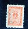 BULGARIE 1887 OBLITERE´ - Timbres-taxe