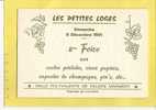 MT74- LES PETITES LOGES Villers Marmery 51,  2° Foire Cartes Postales, Vieux Papiers, Capsules, Pin´s 1991 (voir Scans) - Borse E Saloni Del Collezionismo