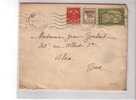 MONACO - 1938 - LETTRE De MONACO CONDAMINE Pour ALES (GARD) - - Postmarks