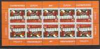 2005 Lettland  Mi. 635 ** MNH  Sheet  Europa - 2005