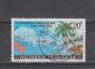 Polynésie YT 17 Obl : Carte Des îles , Belle Oblitération - 1962 - Usados