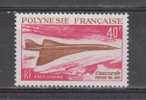 Polynésie YT PA 27 ** : Concorde - 1969 - Neufs