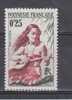 Polynésie YT 2 ** : Joueuse De Guitare - 1958 - Unused Stamps