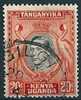 K.U.T.  1938/54  George VI - Pictorial  20 C (Z. 13 1/4 : 13 3/4)  Mi-Nr.60 D  Gestempelt / Used - Kenya, Ouganda & Tanganyika