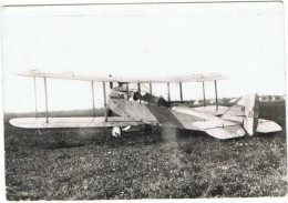 BIPLAN  DE  BOMBARDEMENT    Havilland   Carte Pub  Transfusine - 1914-1918: 1a Guerra