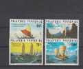 Polynésie YT 111/4 * : Pirogues Anciennes - 1976 - Unused Stamps