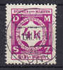 Böhmen & Mähren Dienstmarke 1941 Mi. 11   4 K Ziffernzeichnung Deluxe LAUM 1941 Cancel !! - Gebruikt