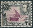 K.U.T.  1938/54  George VI - Pictorial  50 C (Z. 13 : 11 3/4)  Mi-Nr.65 II A  Gestempelt / Used - Kenya, Uganda & Tanganyika