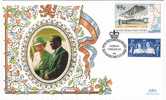 2192. F.D.C. DURBAN (South Africa) 1995. Queen  And Besoek - FDC