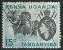K.U.T.  1954  QE II - Pictorial  15 C (without Dot)  Mi-Nr.94 I  Gestempelt / Used - Kenya, Uganda & Tanganyika