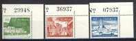 1975 Norway Complete MNH Set Of 3 Stamps " Architecture Heritage" Europa Sympathy Issue - Neufs