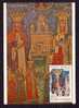 Icône NEAGOE BASARAB - MAXICARD 1971 - Orthodox Icon TNEAGOE BASARAB - Gravures