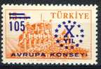 1959  Turkey  Complete  MNH Set Of  1  Stamp " Avrupa " Europa Sympathy Issues - 1934-39 Sandjak Alexandrette & Hatay