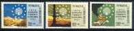 1970  Turkey  Complete  MNH Set Of  3  Semipostal Stamps " Nature Protection " Europa Sympathy Issues - 1934-39 Sandjak D'Alexandrette & Hatay