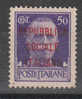 Italia  -   Rep.  Sociale  Imperiale  50 Cent..   Ottima Centratura - Mint/hinged