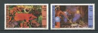 POLYNESIE 1985 N° 241/242 Neufs ** = MNH Superbes Cote 2.25 € Coutumes Et Traditions Four Tahitien Cochon Légumes - Neufs