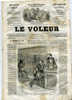 Le Voleur Série Illustrée 8 Janvier 1869 - Revues Anciennes - Avant 1900