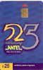 Nº 066/a TARJETA DE URUGUAY DEL ANIVERSARIO ANTEL - Uruguay