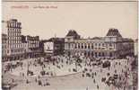 BRUXELLES .LA GARE DU NORD. ANIMATION. - Spoorwegen, Stations