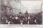 BRUXELLES .LA JOYEUSE ENTREE DU ROI ALBERT LE 23 DECEMBRE 1909. PLACE ROYALE. - Fêtes, événements