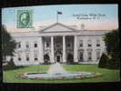WASHINGTON D.C. - North Front - White House - 1914 - Garrison - Lot 2.3 - Washington DC