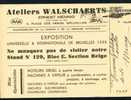 Belgique 1935 Imprimé Illustré "Moteurs Diesel" Affr. 10c Cérès De Bruxelles. - Covers & Documents